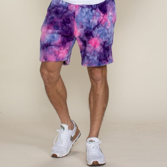 men’s faux fur spirithoods shorts - Picture 4 of 6